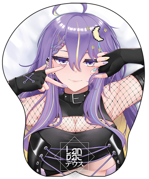 Oppai Mousepad Moona Hololive ID. Landacdeus personal made fanmerch