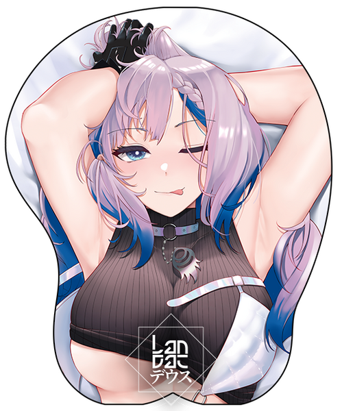 Oppai Mousepad Reine Hololive ID. Landacdeus personal made fanmerch