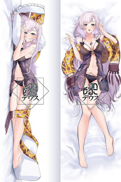 Dakimakura Reine Hololive ID. Landacdeus personal made fanmerch